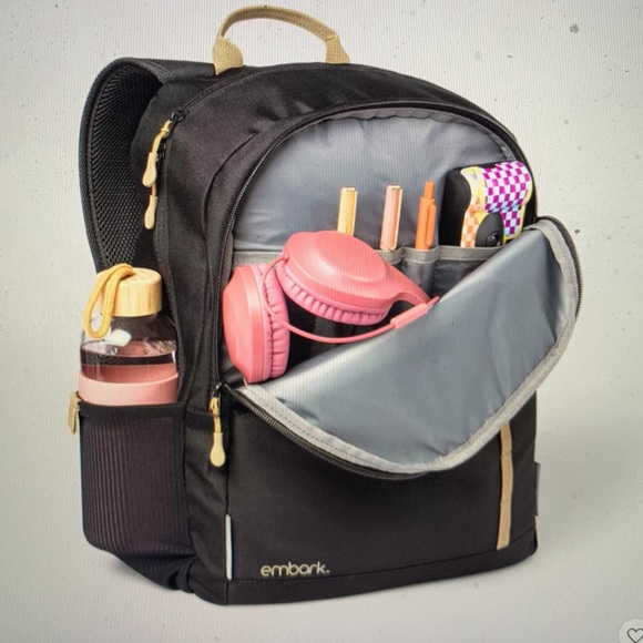 16” black backpack - Picture 2 of 3